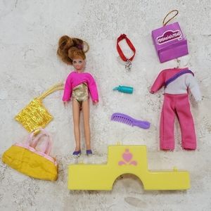 Melanie's Mall Gymnast Rachel play set 1996 vintage
